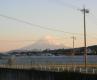 今朝は特別な富士山でした